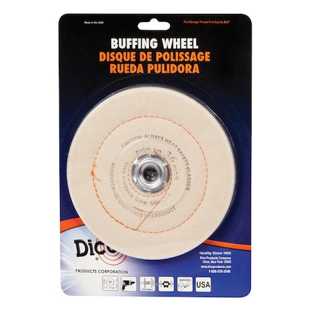 Dico Dico Cordless 6 in. Buffing Wheel 527-36-6